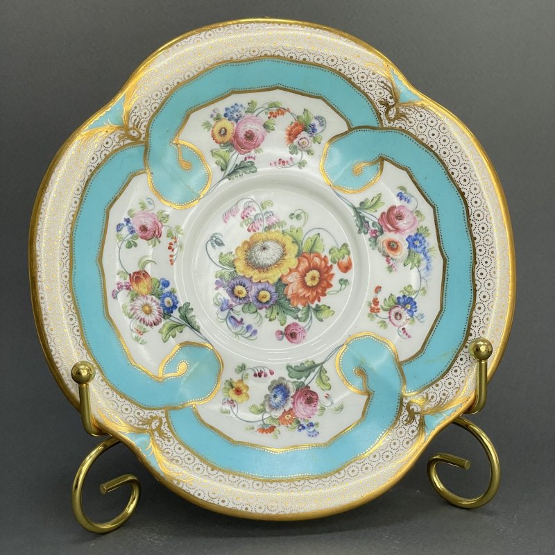 Террин с крышкой и блюдцем 1833-1847 (д)