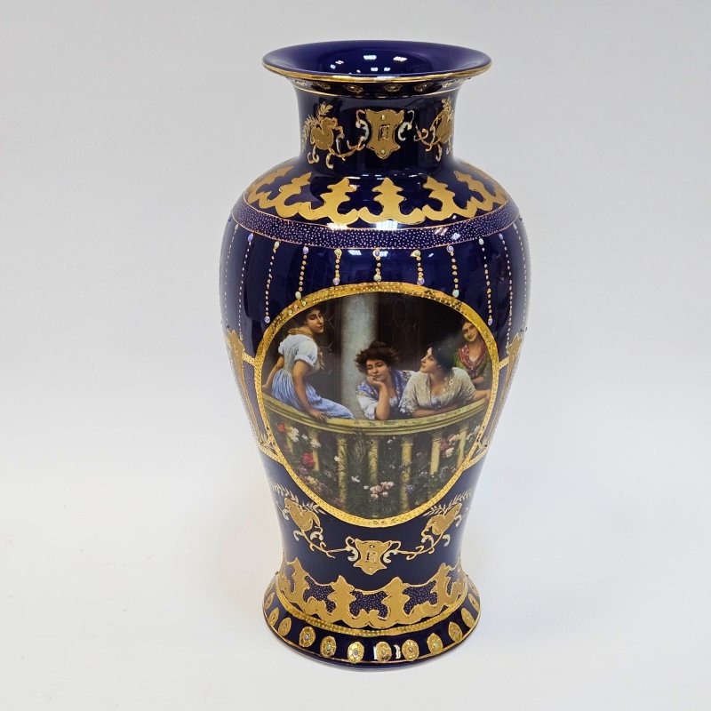 Элегантная Ваза Royal Limoge Франция 1900 гг