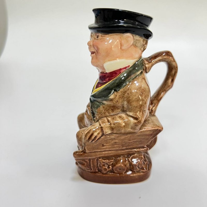 Тоби маленький кувшин, Мистер Пиквик, Роял Далтон  D6261 редкий