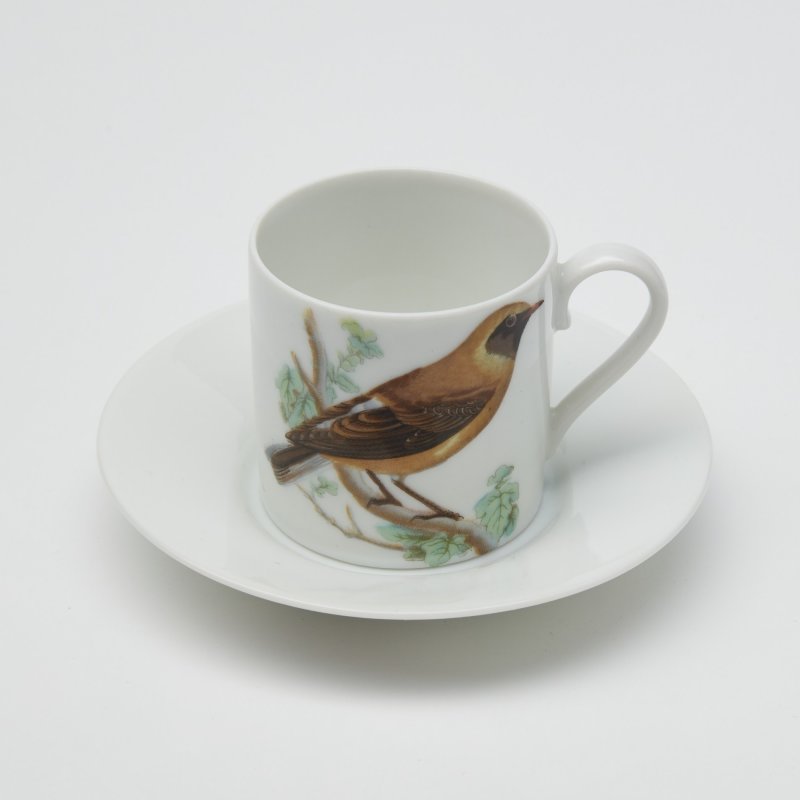 Кофейная пара с птицей Limoges
