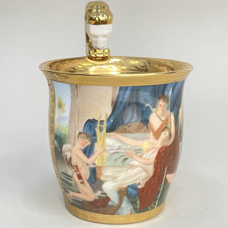 Чашка с блюдцем для шоколада 1950-1960 гг. Европа
