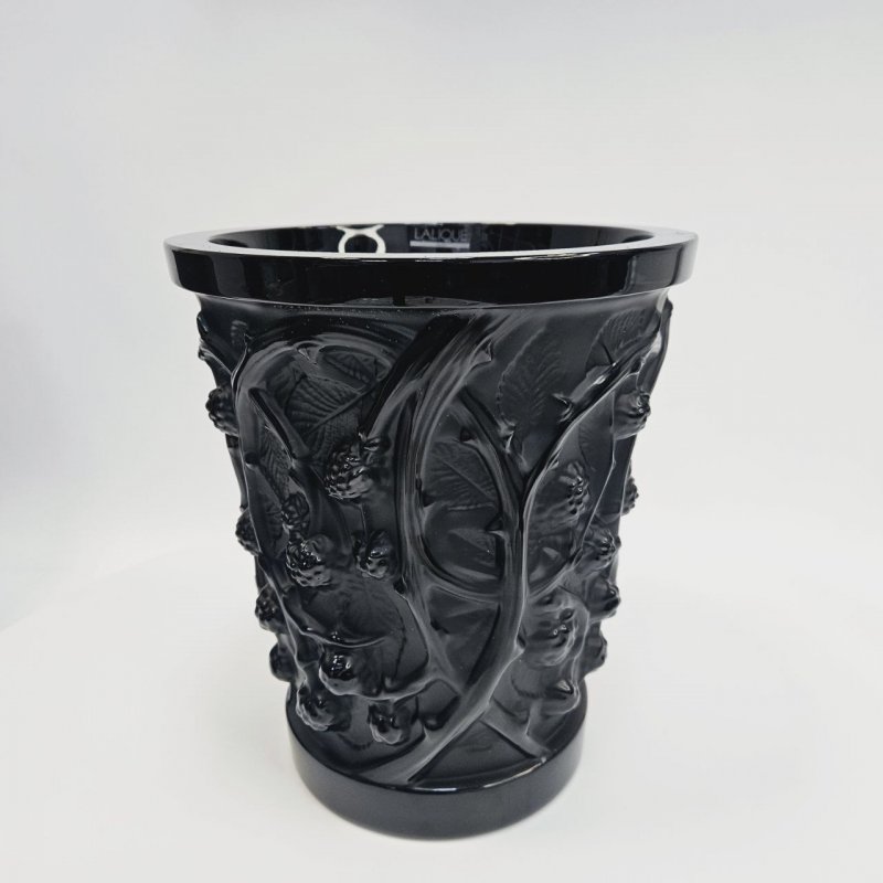 Ваза Mures Noir Lalique Ежевика черная