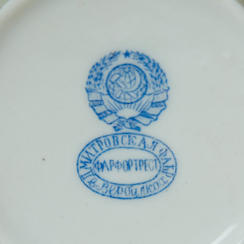 Чайная пара с цветами Фарфортрест