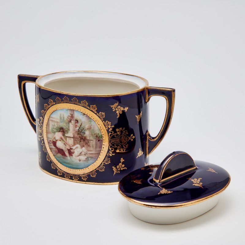 Сервиз молочник сахарница 2 чайные пары