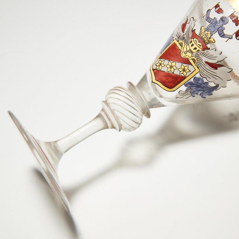 Германия. Старинный бокал Wappengias Ref 