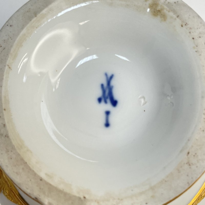 Набор из 4 предметов Meissen 1814-1824 года (к)