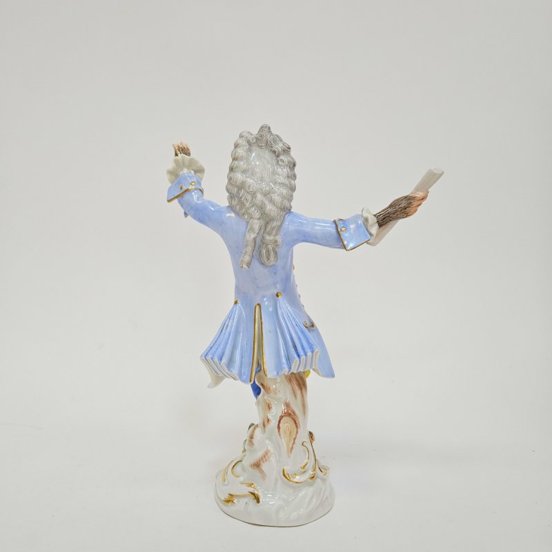 Статуэтка Дирижер обезьяньего оркестра Meissen (Н)