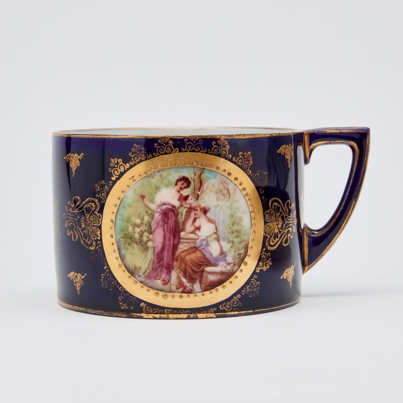 Сервиз молочник сахарница 2 чайные пары