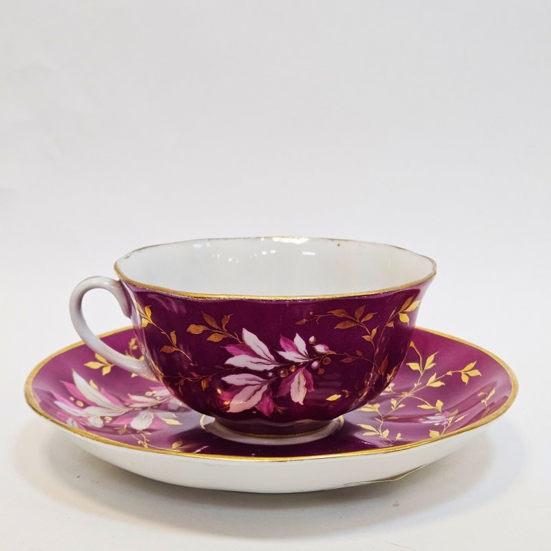 Чашка с блюдцем ав. Городничев