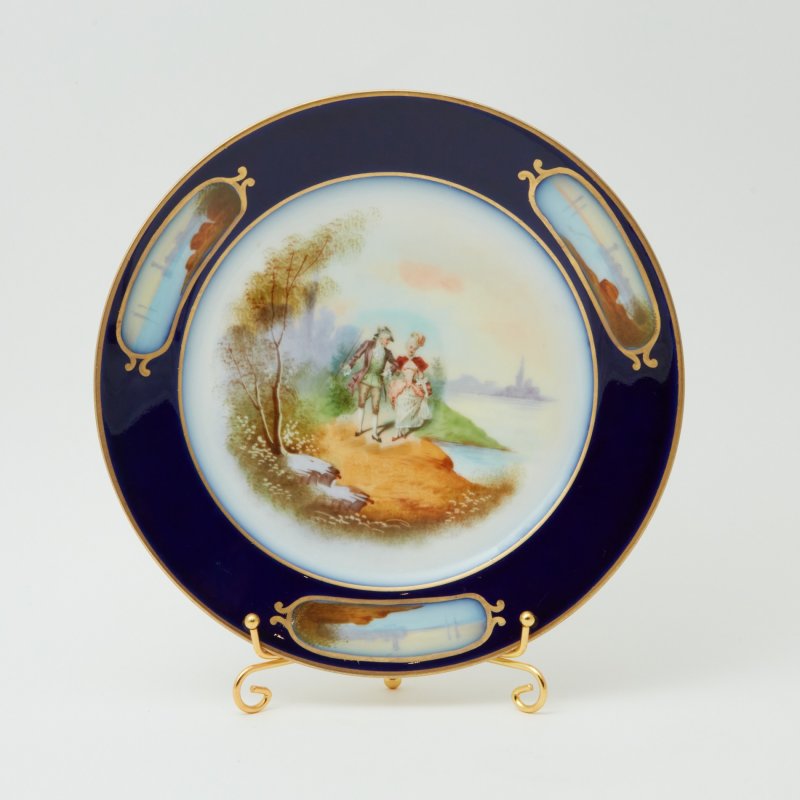 Сет 6 пирожковых тарелок Limoges