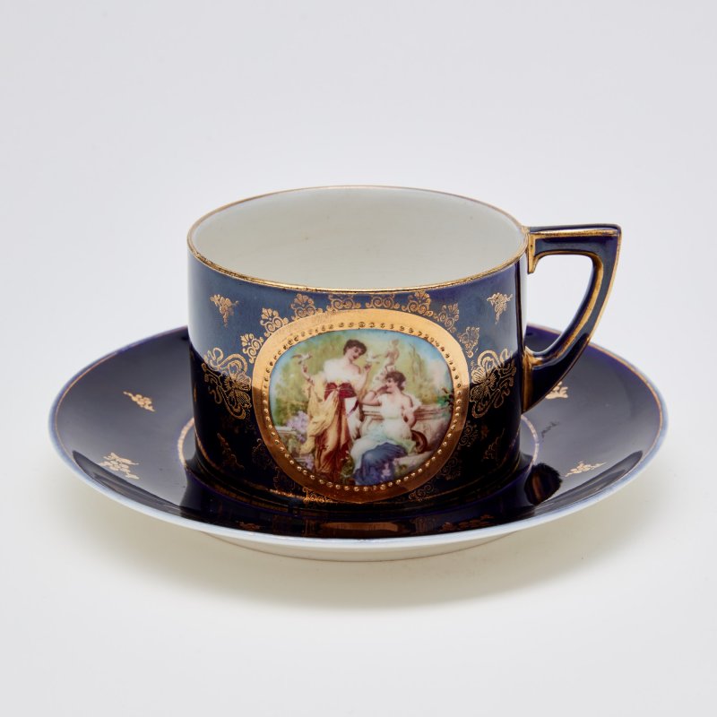 Сервиз молочник сахарница 2 чайные пары