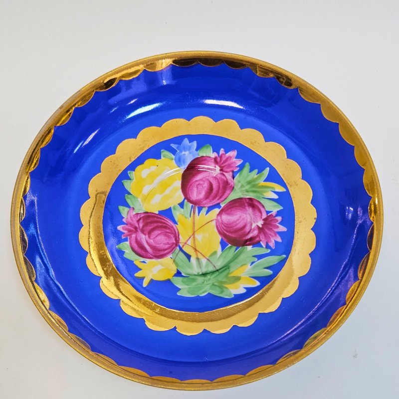 Чашка с блюдцем Русская красавица