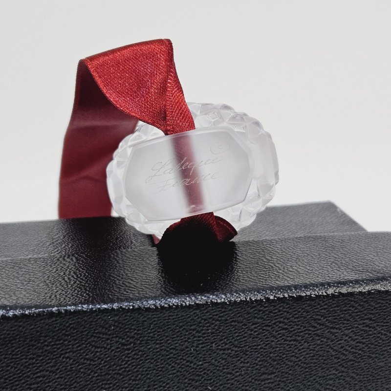 Ёлочная игрушка шишка Lalique
